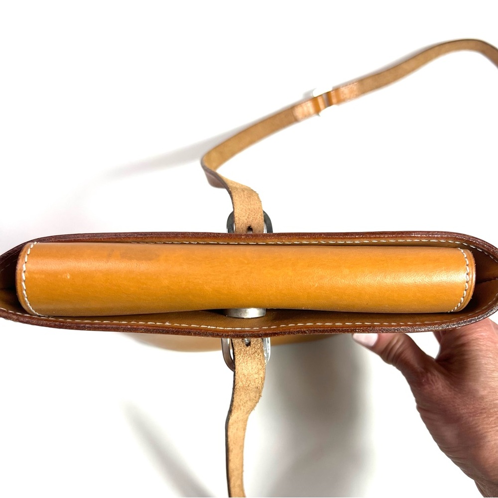 Vintage Courreges Leather Handbag Purse - Picture 7 of 15